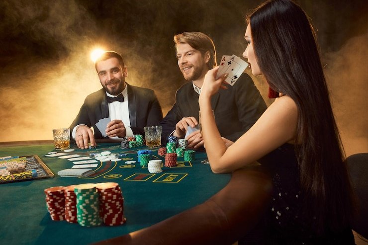 Antarmuka permainan Speed Blackjack terong123 menampilkan pilihan hit, stand, dan opsi lainnya dengan jelas